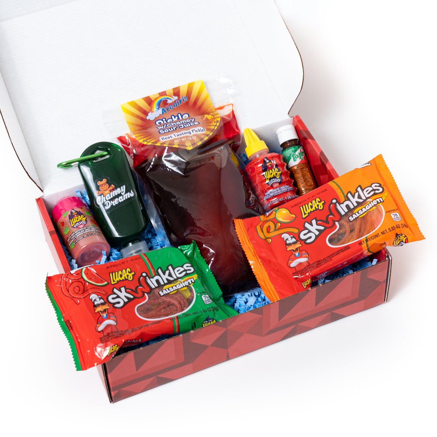 Chamoy Pickle Kit with Chamoy Filled Keychain