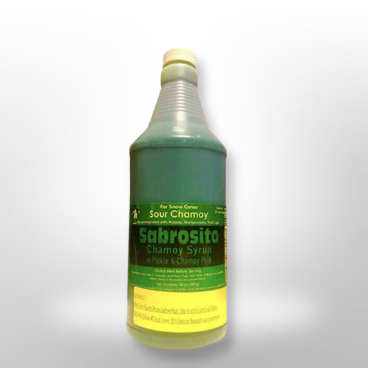 Sabrosito Chamoy Sauce - Green Sour Chamoy - 32 oz - New Chamoy Dreams